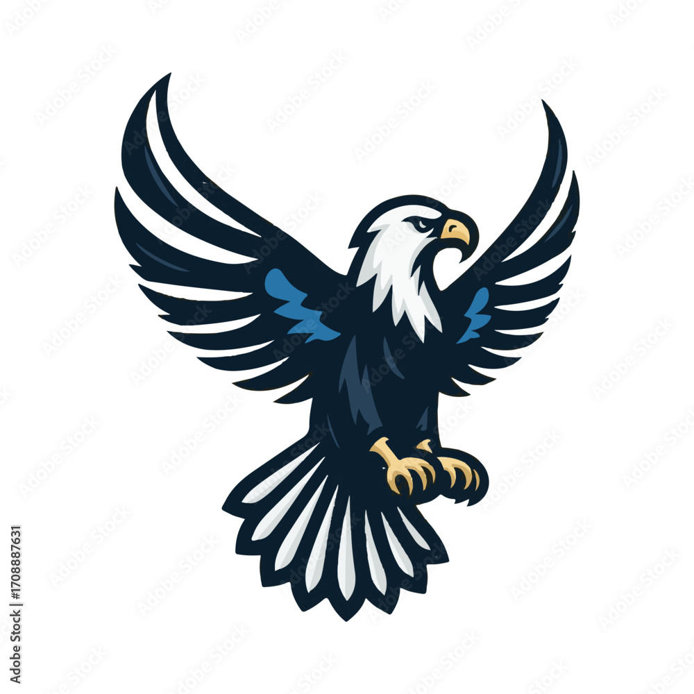 Obraz premium eagle illustration design