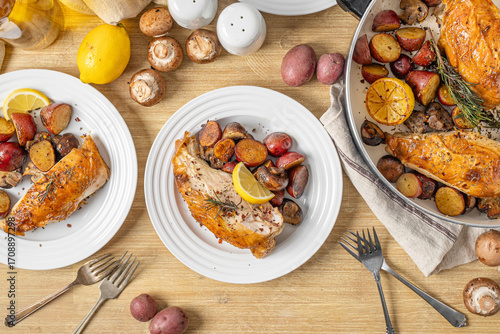 Roasted Chicken And Vegetables