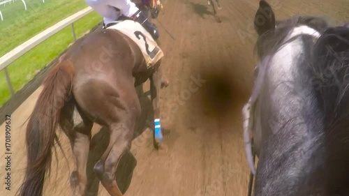 Horse racing POV