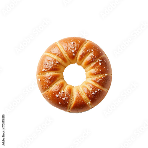 Illustration of fresh baked croissants