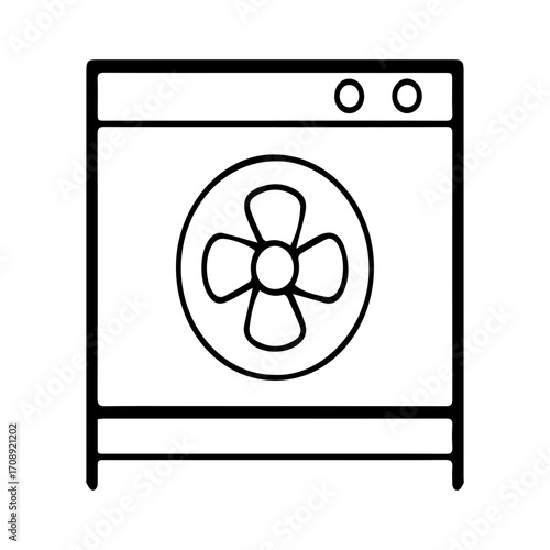 Portable Air Cooler Icon