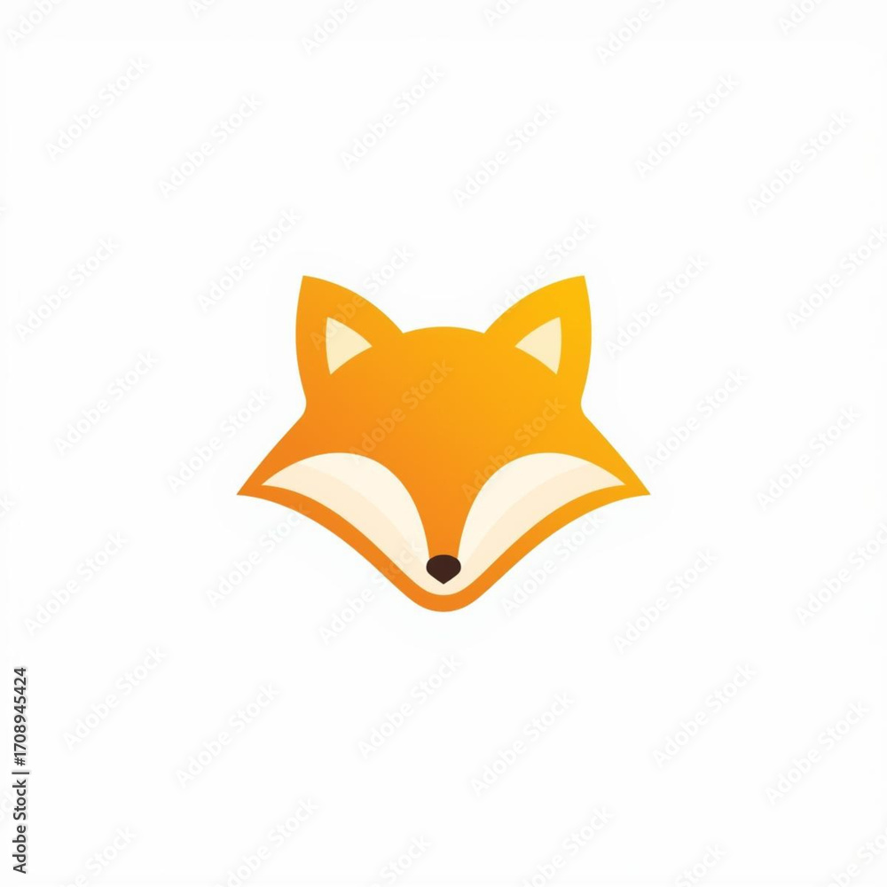 Obraz premium golden fox face