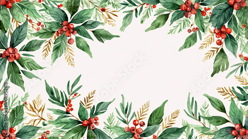 赤い木の実とヒイラギのリース - 赤い木の実とヒイラギのリース7