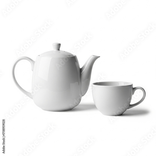 Teapot and Cup Combo Mockup