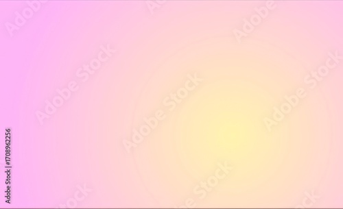 Pink - Yellow Gradient Background Image for Romantic Theme Design, Warm Atmosphere Creation, Web Decoration Elements