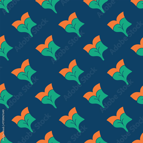 Irregular Hand Drawn Seamless Pattern for Modern Prints and Backgrounds