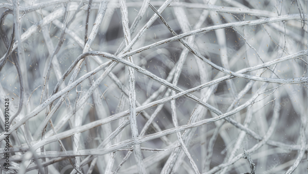 Obraz premium frozen grass background