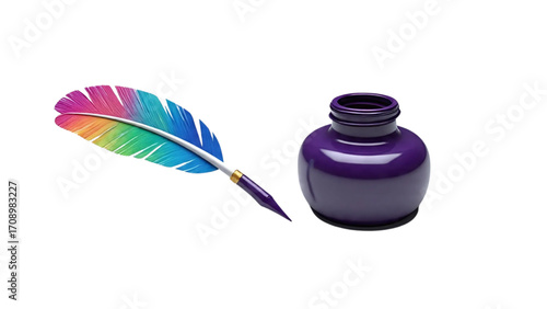 quill and inkwell