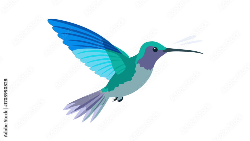 Obraz premium hummingbird in flight