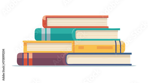 stack of books