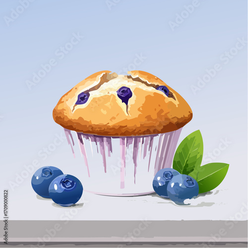 Blaubeermuffins