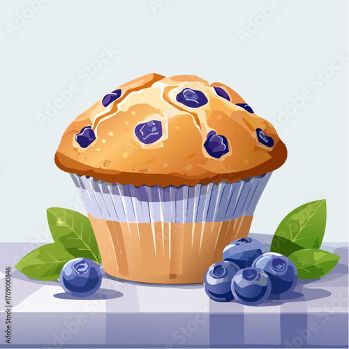 Blaubeermuffins