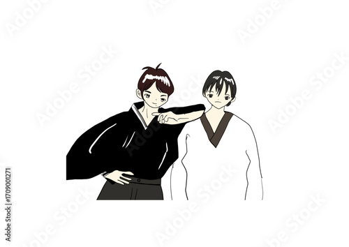 男子２人