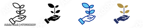 Sprout  Icon Set Multiple Style Collection