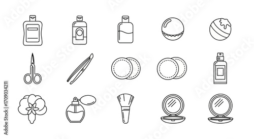 Collection of Beauty and Personal Care Items