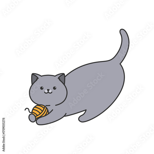 british shorthair illustration