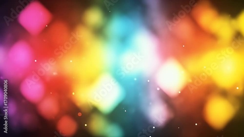 Abstract Blurred Rainbow Gradient