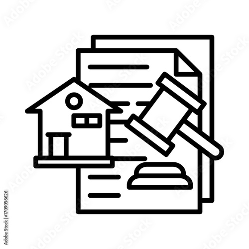 foreclosure icon