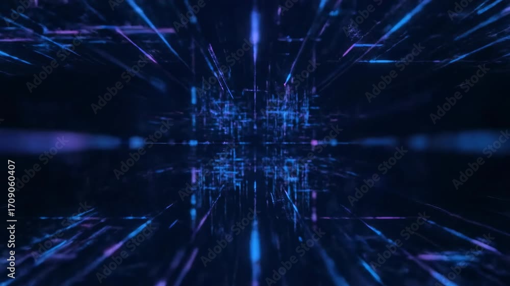 custom made wallpaper toronto digitalAbstract digital light grids rapidly pulse and morph in a complex, technological pattern in a seamlessly looping video rapidly pulse, futuristic, loop