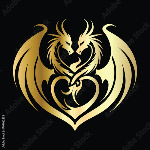 
phoenix head logo design vector template. Luxury heraldic phoenix symbol. Phoenix Bird Wings Logo Design Template.