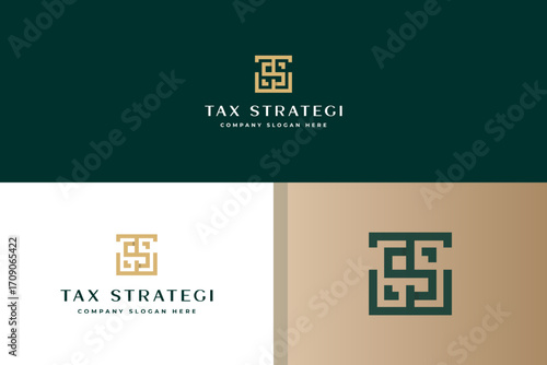 Initial Letter TSW logo design usable for Business, Marketing, Law Firm Company Logos vector inspiration.