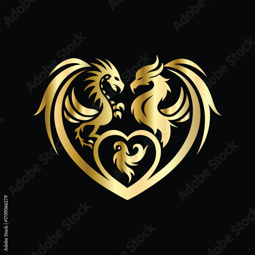 
phoenix head logo design vector template. Luxury heraldic phoenix symbol. Phoenix Bird Wings Logo Design Template.