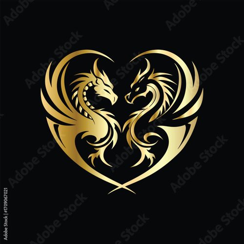 
phoenix head logo design vector template. Luxury heraldic phoenix symbol. Phoenix Bird Wings Logo Design Template.