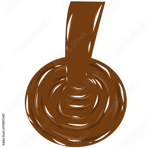 Melted Chocolate Dripping