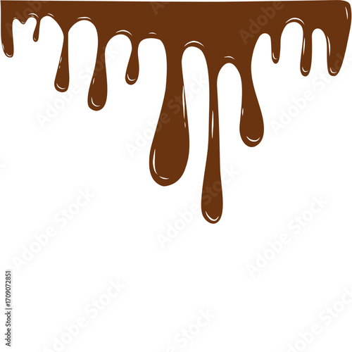 Melted Chocolate Dripping