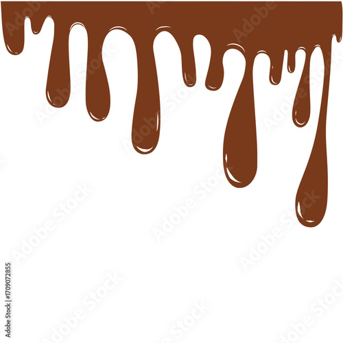 Melted Chocolate Dripping
