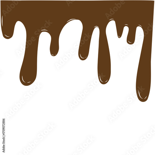 Melted Chocolate Dripping