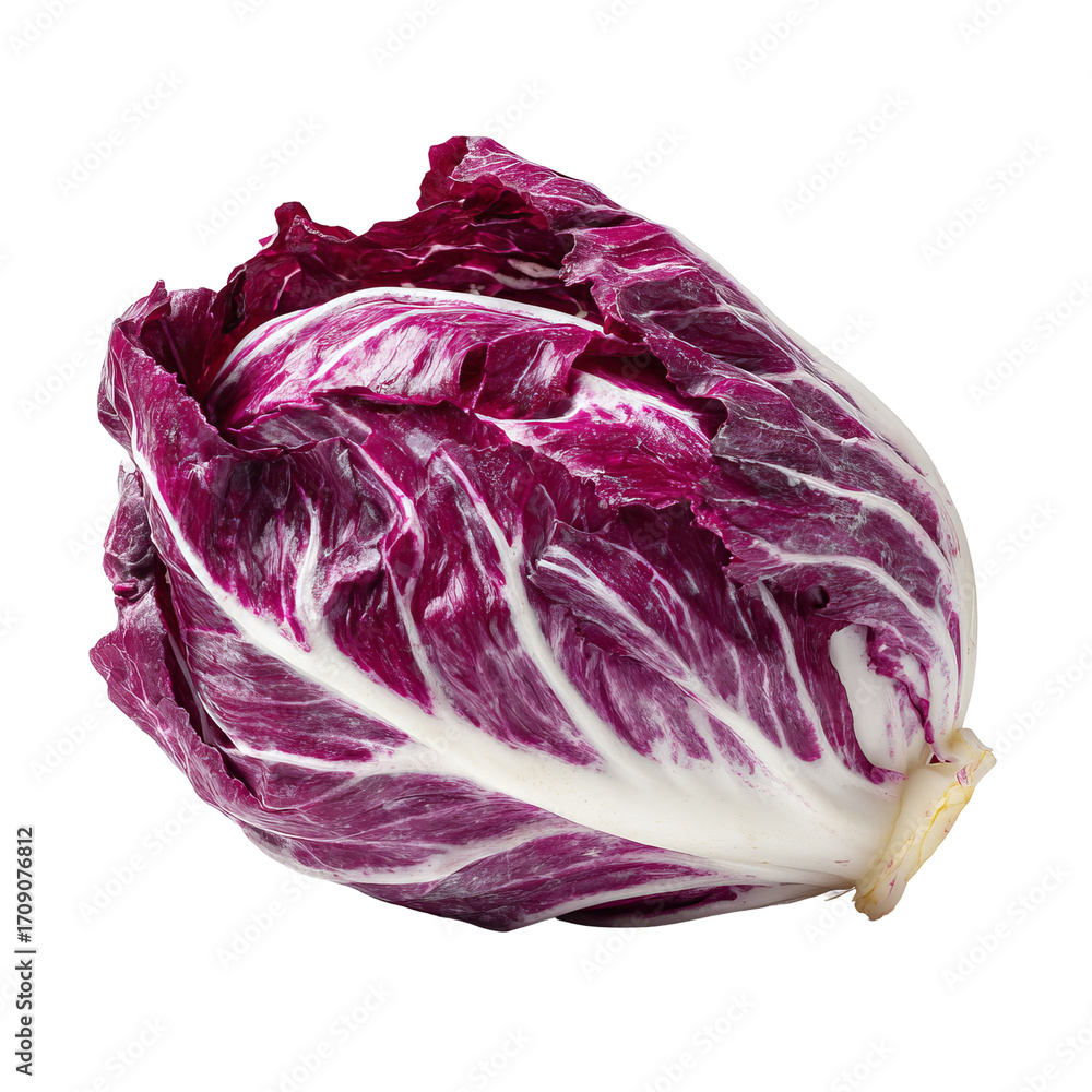 Obraz premium Vibrant red & white leafy vegetable (3)