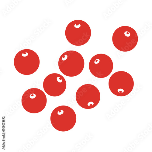 Vibrant Red Berries A Delicious and Healthy Delight for Culinary and Aesthetic Purposes