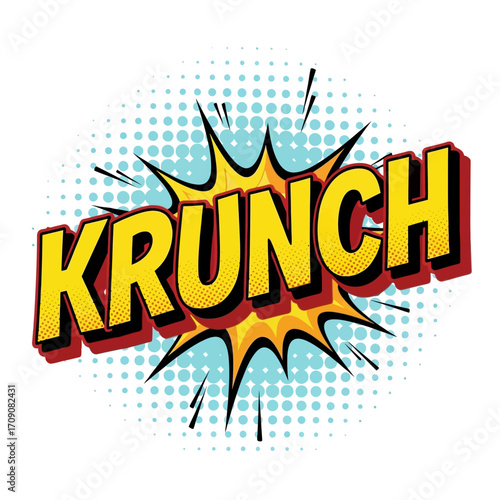 Comic Book Style Crunch Sound Effect