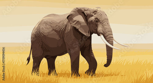 High-Quality EPS Vector Graphic:  A Stunning, Scalable Illustration Perfect for Commercial Use and Professional Design Projects. This 1.63MB EPS file offers exceptional detail and vibrant color, en...