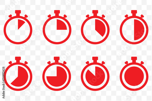 stop watch sign, Set of stopwatch icon, Set of sports stopwatch icons showing time, stopwatch, set of stopwatch, icon of stop watch