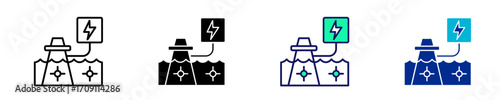 Tidal  Icon Set Multiple Style Collection
