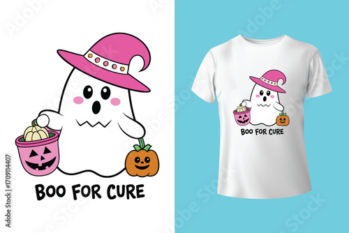 Halloween Pumpkin Vector Illustration T-shirt Design