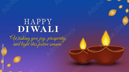 Stunning navy blue to violet gradient background inspired by the Diwali night sky and fireworks. Perfect for festival invitations, greeting cards, and digital backdrops.