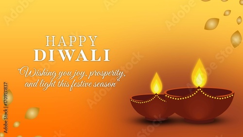 Bright orange to yellow gradient background inspired by the glow of Diwali diyas and lanterns. Ideal for festival posters, banners, invitations, and celebration ads.