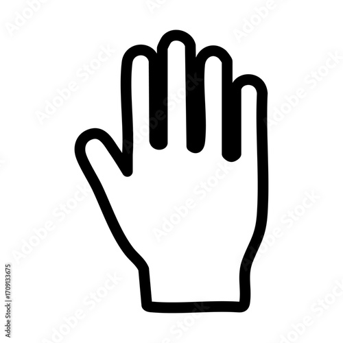 Applicant Participation Line Icon of Civic Engagement Icon Set