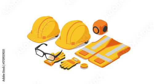 Essential safety equipment in construction: hard hats, vests, and more