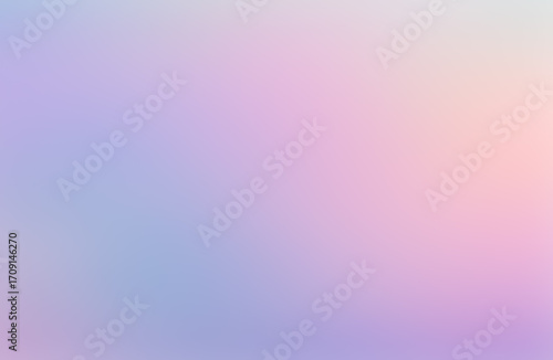 A soft pastel gradient flows seamlessly from blue to pink and peach, creating a tranquil and dreamy atmosphere.