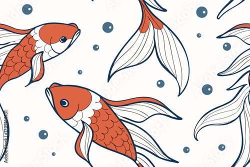set of fish
