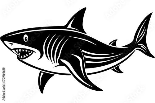 shark vector illustration