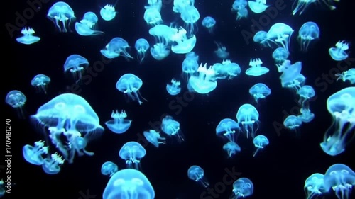 Mesmerizing Underwater World of Jellyfish
