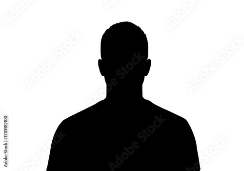 silhouette of a man