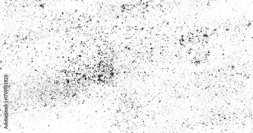 Distressed dust particle overlay. Grunge dotted stone backdrop. Sand specks, speckles, granules wallpaper. Vector dot work grit texture grit grunge overlay on white background grain noise Speckle grai