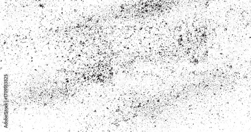 Distressed dust particle overlay. Grunge dotted stone backdrop. Sand specks, speckles, granules wallpaper. Vector dot work grit texture grit grunge overlay on white background grain noise Speckle grai