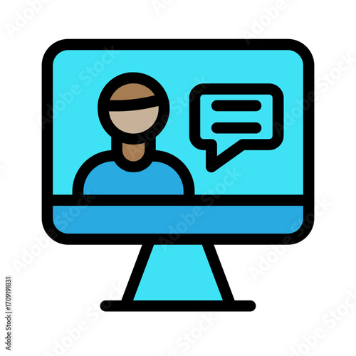 Online Meeting Icon